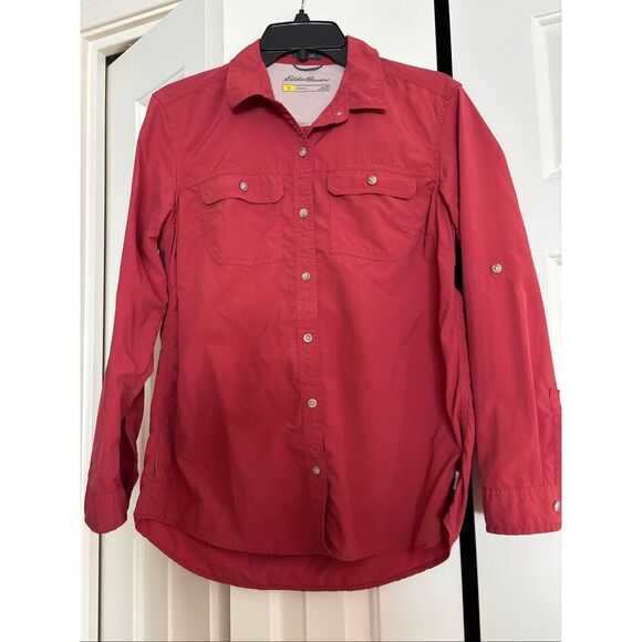 Eddie Bauer TravelX Button Down - Picture 1 of 5